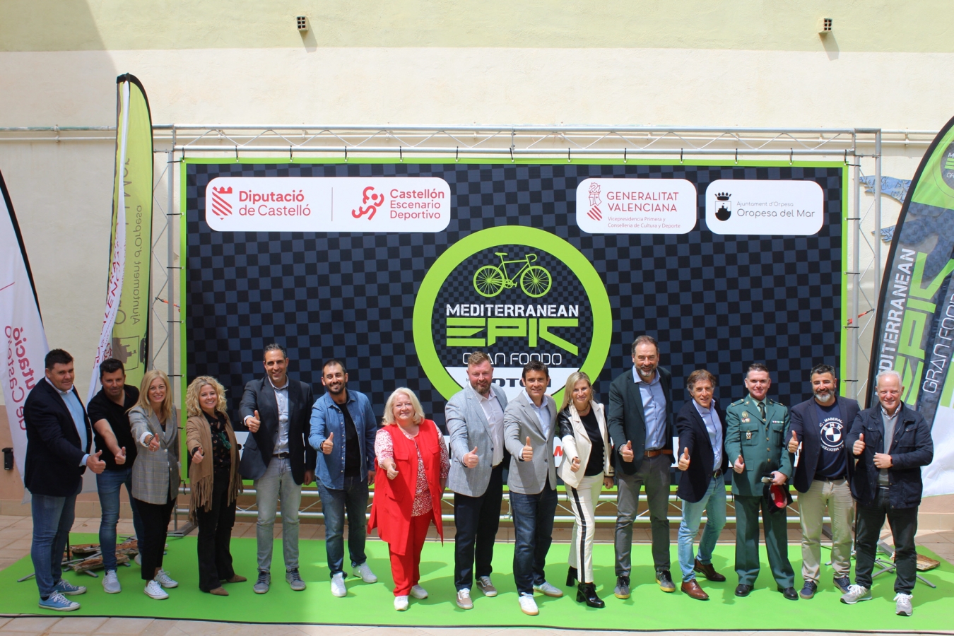 La Diputación de Castellón impulsa la Mediterranean Epic Gran Fondo y reafirma su apoyo al deporte en la provincia