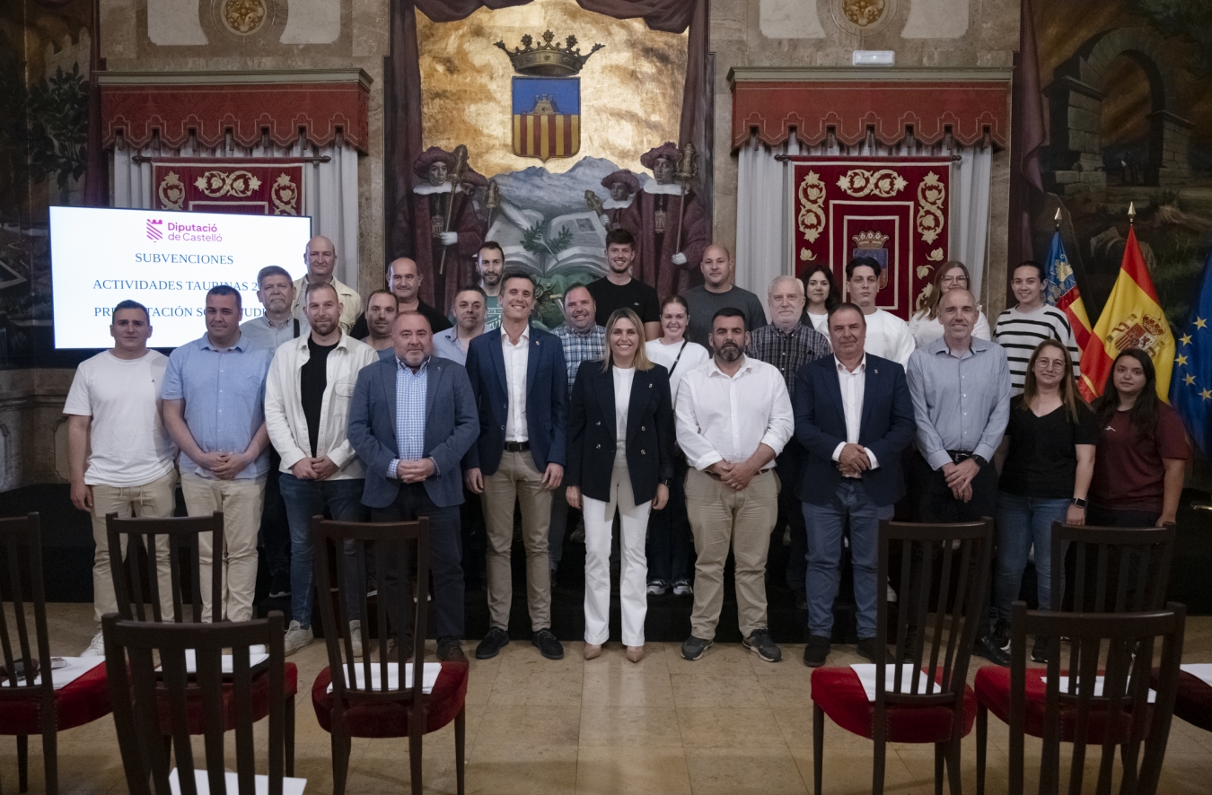 La Diputació de Castelló acosta a les associacions taurines les subvencions per al foment i el suport dels Bous al Carrer