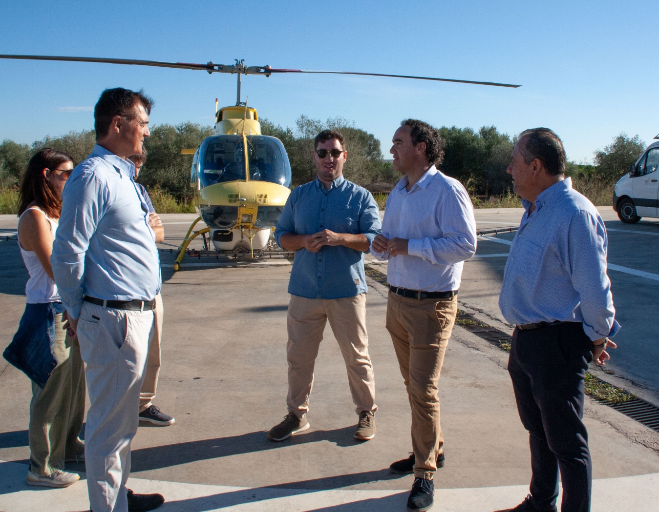 La Diputació realitza vols de tractaments contra els mosquits amb la finalitat de garantir el control de plagues en les zones més humides de Castelló