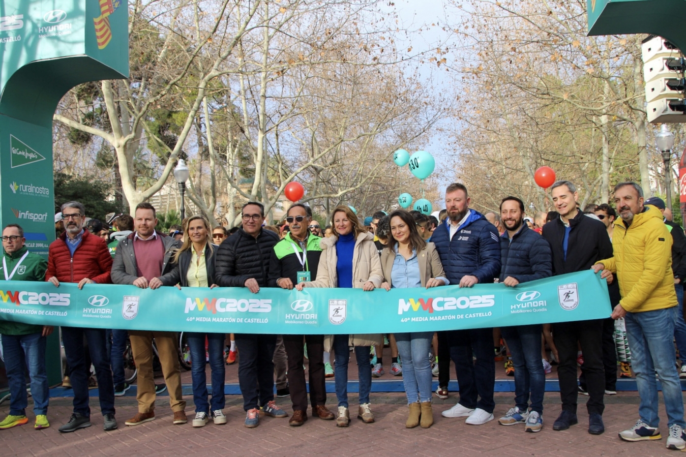 La Diputació destaca el gran èxit esportiu i de projecció turística de la Mitja Marató de Castelló en una edició de rècord